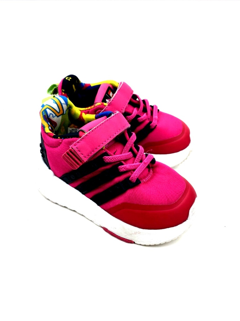 Adidas Lego Racer TR EL Sneakers Size 5K Baby Girls Pink Shoes  Children